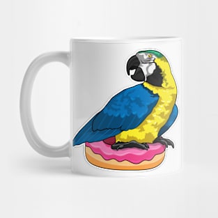 Parrot with Donut Mug